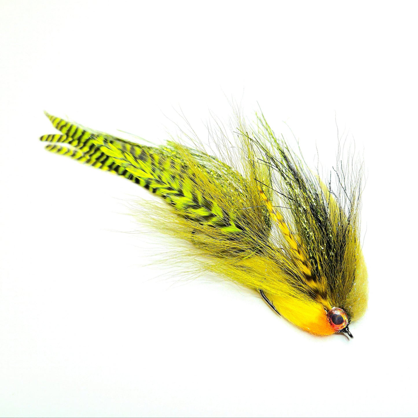 articulated Esox toothpick Musky pike fly 12 inch in perch