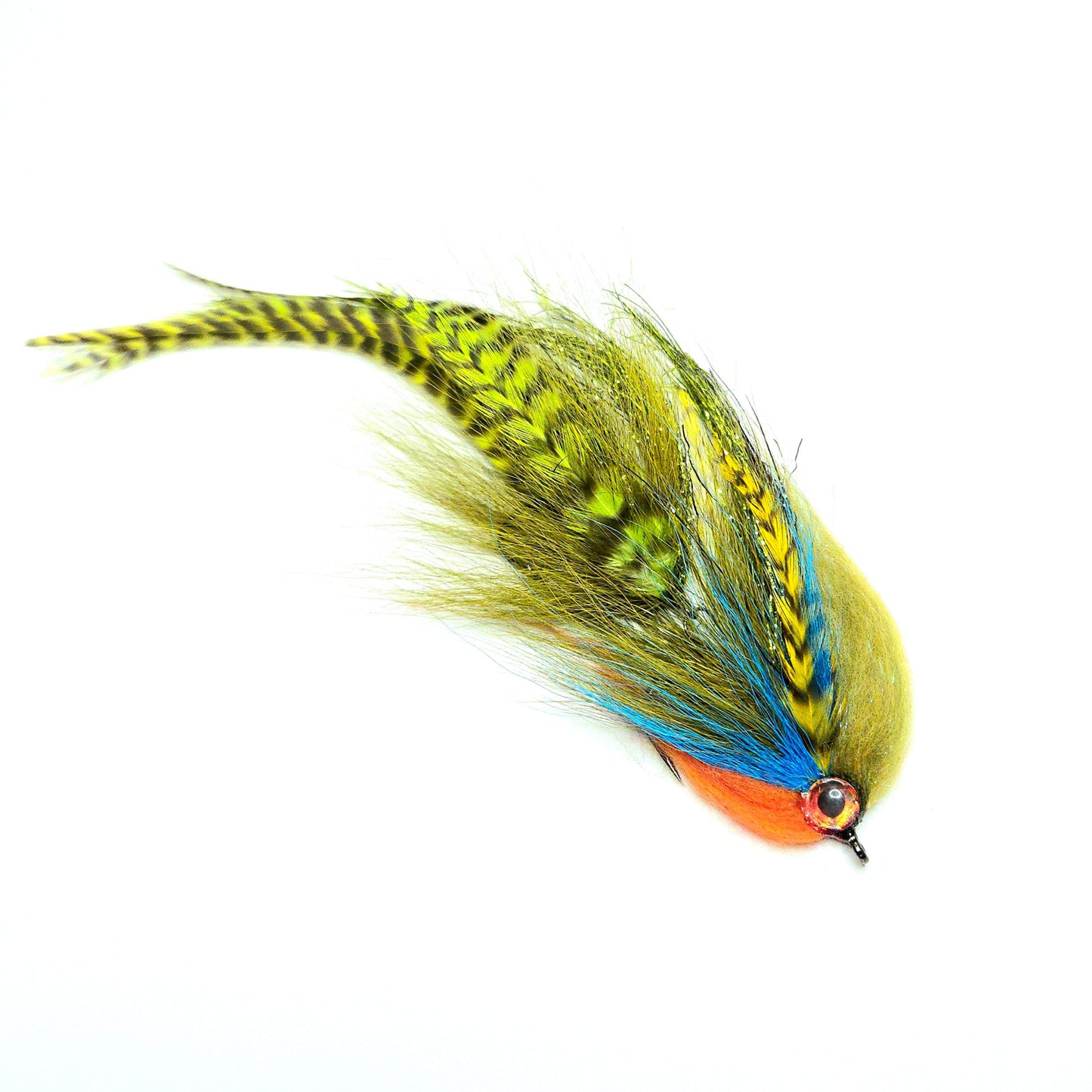 12 articulated musky pike fly in bluegill color