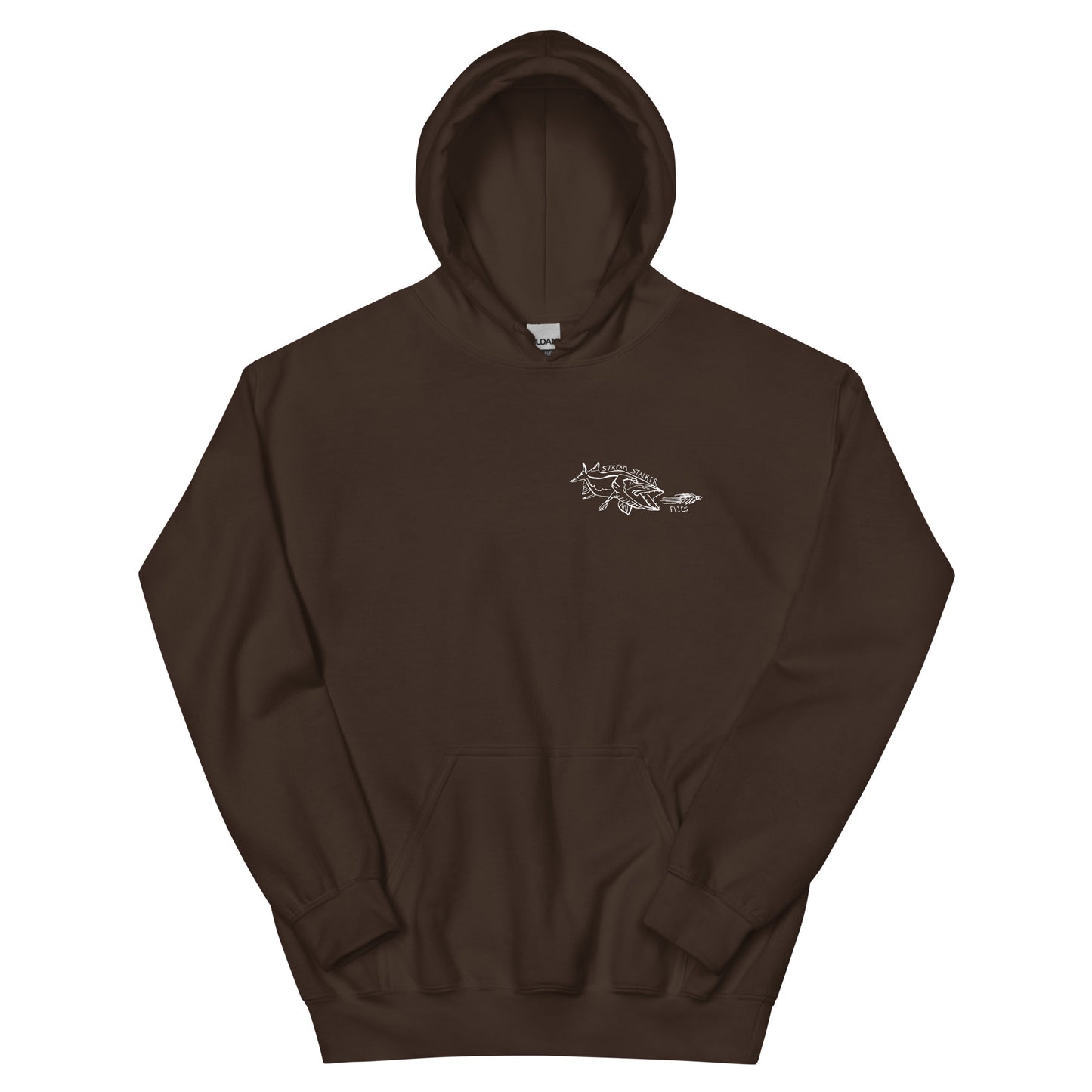 Stream Stalker Flies Pusher Disk Hoodie