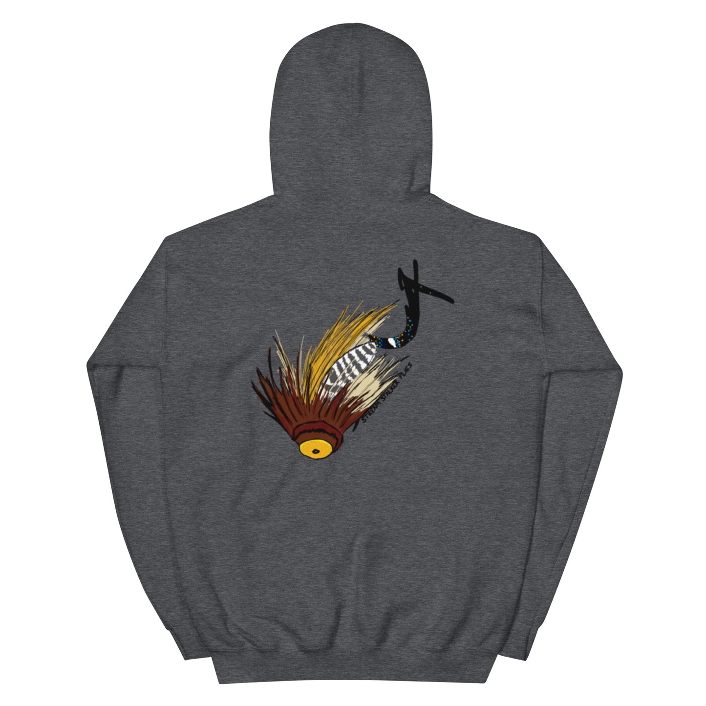 Stream Stalker Flies Pusher Disk Hoodie