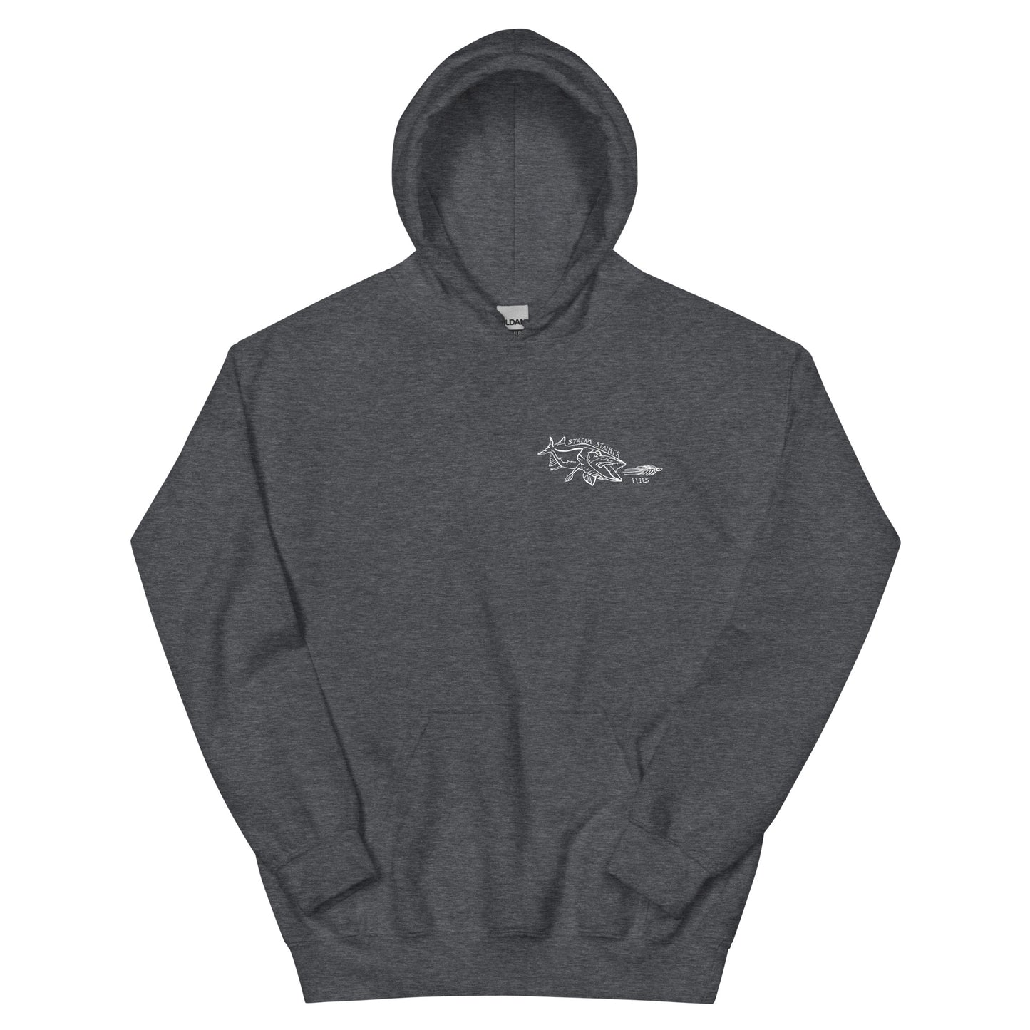 Stream Stalker Flies Pusher Disk Hoodie