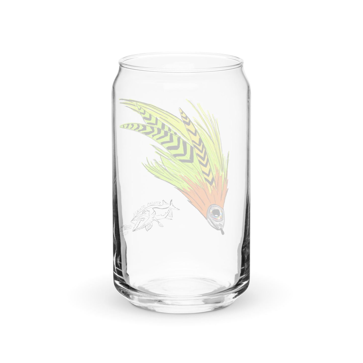 SSF Firetiger Logo Can-shaped Glass