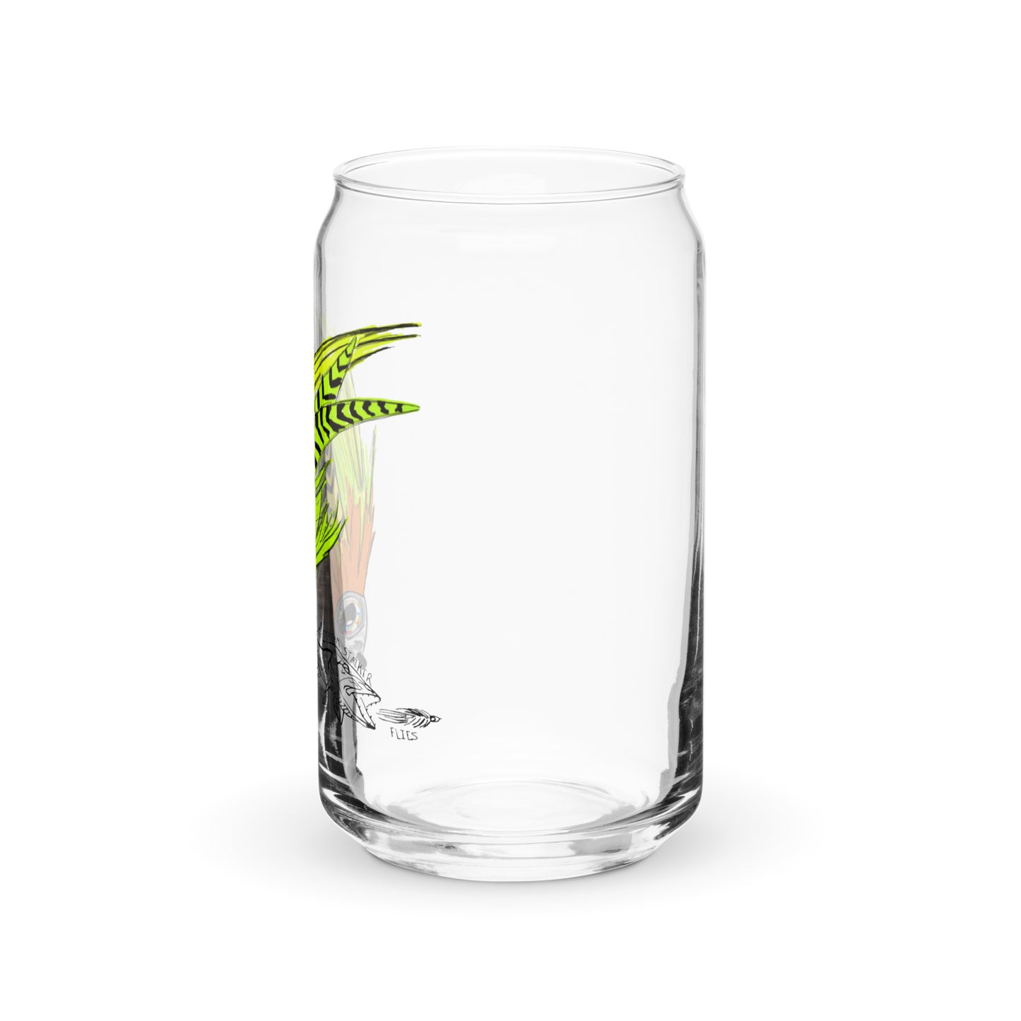 SSF Firetiger Logo Can-shaped Glass