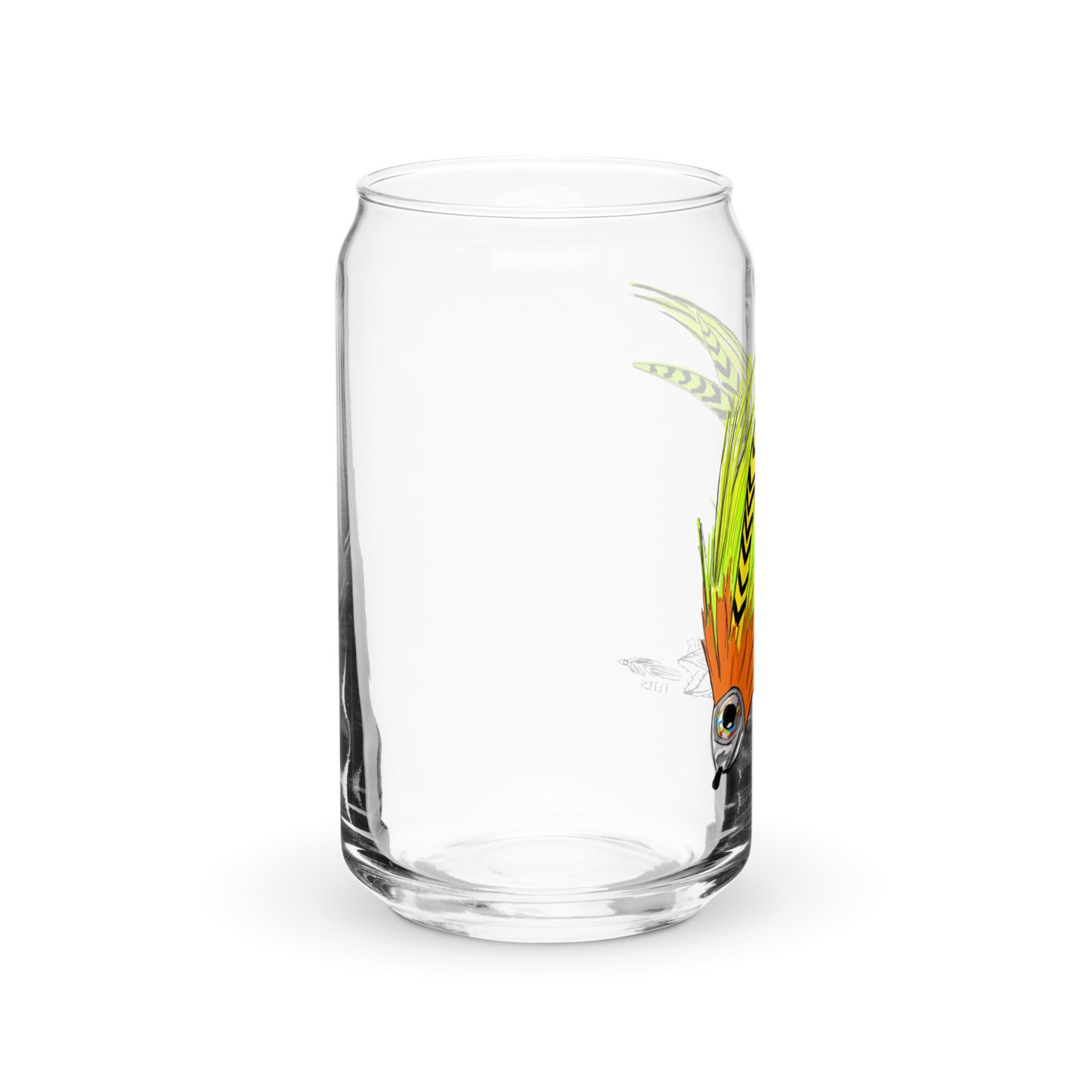 SSF Firetiger Logo Can-shaped Glass