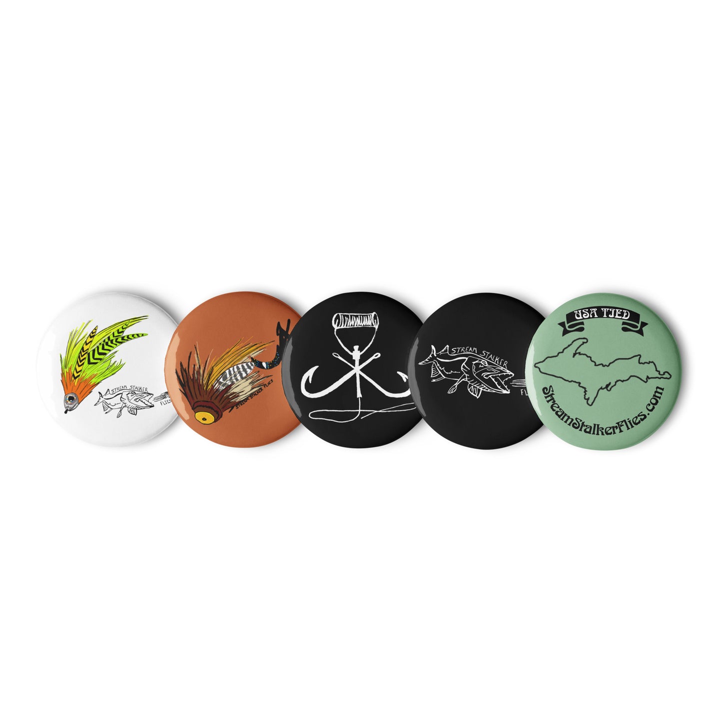 SSF 5 Set Pin Buttons